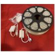 Banda led waterproof Horoz Colorado, 50 m, culoare alb cald, 3000K, IP65, 156led/m, 5W/m