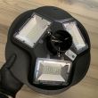 Lampa stradala solara Combat-150, Li-Ion, 150W, 1400 lm, senzor de miscare, IP65, 6400K, Telecomanda