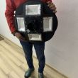 Lampa stradala solara Combat-200, Li-Ion, 200W, 1700 lm, senzor de miscare, IP65, 6400K, Telecomanda