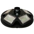 Lampa stradala solara Combat-250, Li-Ion, 250W, 2400 lm, senzor de miscare, IP65, 6400K, Telecomanda
