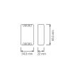 Controller cu telecomanda pentru banda LED RGB, 12-24V, max 72W