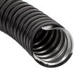 Tub flexibil, copex metalic Strend Pro, izolatie PVC, diametru 16 mm, Negru, 50m, galvanizat
