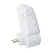 Sonerie fara fir Home DB 442, alimentare sonerie la priza, distanta max. 100 m, potentiometru, Alba