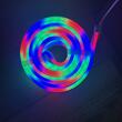 Kit banda led neon cu telecomanda, Horoz RGB Strip, Lungime 5 m, 50 W, IP65, 220 V