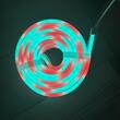 Kit banda led neon cu telecomanda, Horoz RGB Strip, Lungime 5 m, 50 W, IP65, 220 V
