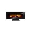 Semineu electric de perete, cu talpa Home FKK 24, 2 trepte de putere 900/1800 W, Telecomanda
