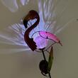 Lampa solara Flamingo Metal, Inaltime 81 cm