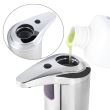 Dispenser automat de sapun lichid, Home HG SZA 01, senzor infrarosu, 220ml, Inox, 4xAAA