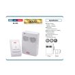 Sonerie fara fir, raza de acoperire 150 m, 60 dB, Solid HL 453, alimentare baterie