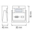 Sonerie cu senzor de miscare 6 m, Helix HL 454, intampinare si avertizare