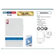 Sonerie fara fir, raza de acoperire 120 m, 70 dB, Alba HL 455