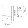 Sonerie fara fir, raza de acoperire 120m, 70dB, Solo HL 457