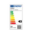 Plafoniera led Hazel-24W, Negru, 1680 lm, lumina rece 6400K, diametru 300 mm