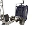 Roaba electrica BullMach 106845, 500W, max 230Kg, 157x100x70cm, basculabila, 2xbaterie Li-Ion 2Ah, 48V