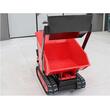 Roaba cu motor GeoTech 550DHS Hydro, 9CP, 5km/h, 500Kg, 224x77x121cm, cuva extensibila si basculabila si lopata incarcare