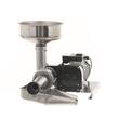 Storcator electric de rosii Palumbo Pavi 5 Inox, Profesional, 375W, cuva din inox, nr 5, 250 Kg/h, cu accesoriu de tocat carne