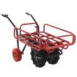 Carucior electric Geotech E-Truck, 2 motoare 2x500W, max 200 Kg, Li-Ion 6Ah, 40V, 6 km/h, Laturi extensibile