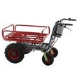 Carucior electric Geotech CAR 300T-Plus, putere 400W, 40V, 6Ah, 250 kg, Basculabil si Extensibil, 6 km/h