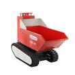 Roaba electrica cu senile, cuva rabatabila, Geotech TMD, putere 800 W, 6 km/h, 400kg/160 L