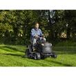 Tractoras de tuns iarba Alpina AT3 98 HA, 7.4 kW, transmisie hidrostatica, evacuare laterala, Latime taiere 98 cm, lumini led, 25-80 mm