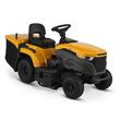 Tractoras de tuns iarba Stiga Estate 384, 14 CP, transmisie hidrostatica, cos colectare 240 l, Latime taiere 84 cm, lumini led, 25-80 mm