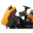 Tractoras de tuns iarba Stiga Tornado 398 M, 8.7 CP, 7 viteze, evacuare laterala, Latime taiere 98 cm, lumini led, 25-80 mm