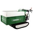 Roaba cu senile GreenBay Expander 500, motor Honda GP160, 5 CP, 4 viteze, container basculabil extensibil, max 500 kg