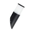 Lampa de gradina Kavak-1, corp aluminiu, de perete, 305x89 mm, negru, IP44