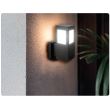 Lampa de gradina Kavak SQ-2, corp aluminiu, de perete, 150x200x90 mm, negru, IP44