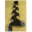 Cuier metalic Krodesign Black Hanger, lungime 50cm, negru
