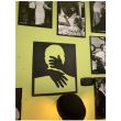 Decoratiune perete Krodesign Man Silhouette, lungime 50x43 cm, negru