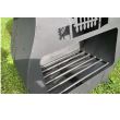 Semineu/gratar pentru gradina Krodesign Quitar, 1578x580x484 mm, negru