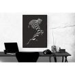 Decoratiune metalica de perete Krodesign KRO-1058, Sexy Body, 60 cm, grosime 1.5 mm