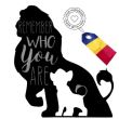 Decoratiune metalica de perete Krodesign KRO-1062, Lion King, lungime 55 cm, negru, grosime 1.5 mm