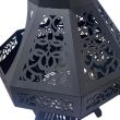 Incalzitor de terasa/gradina, Krodesign KRO-1074, Otel, Negru, 1573x706x762 mm, grosime 3 mm
