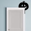 Decoratiune semn Halloween Pumpkin Krodesign KRO-1109, dimensiune 45x40cm, negru