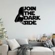 Decoratiune metalica de perete Krodesign Darth Vader, dimensiune 850x600 mm, negru, grosime 1.5 mm