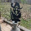 Decoratiune gradina / ghiveci Krodesign Captain Gnome KRO-1138, metal, inaltime 62 cm