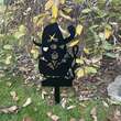 Decoratiune gradina / ghiveci Krodesign Captain Gnome KRO-1138, metal, inaltime 62 cm