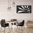 Decoratiune metalica de perete Krodesign KRO-1150 Storm Trooper, lungime 60 cm, negru, grosime 1.5 mm