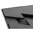 Arzator incastrabil, Bioetanol, 846 x 150 x 75 mm, Otel, Negru, pentru Interior/Exterior
