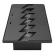 Arzator incastrabil, Bioetanol, 486 x 150 x 75 mm, Otel, Negru, pentru Interior/Exterior