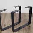 Set 2 picioare pentru banci sau masute, Vivatechnix KRO-1171, dimensiune 40x35x5 cm