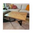 Set 2 picioare pentru masute cafea sau banci, Vivatechnix KRO-1179, dimensiune 40x20 cm