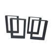 Set 6 picioare pentru masa si banci Vivatechnix KRO-1198, dimensiune masa 720x600 mm, banca 420x300 mm