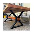 Set 6 picioare pentru masa si banca, Vivatechnix KRO-1201, masa 71x71x8 cm, banca 41x30 cm