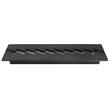 Arzator incastrabil, Bioetanol, 606 x 150 x 75 mm, Otel, Negru, pentru Interior/Exterior