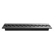 Arzator incastrabil, Bioetanol, 726 x 150 x 75 mm, Otel, Negru, pentru Interior/Exterior
