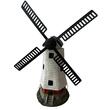 Lampa solara Moara de Vant, inaltime 51 cm, IP44, 2xLed