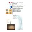 Lampa de birou Home LA 7 BT, difuzor stereo cu Bluetoth, HiFi, brat reglabil, 14 leduri, 5 W